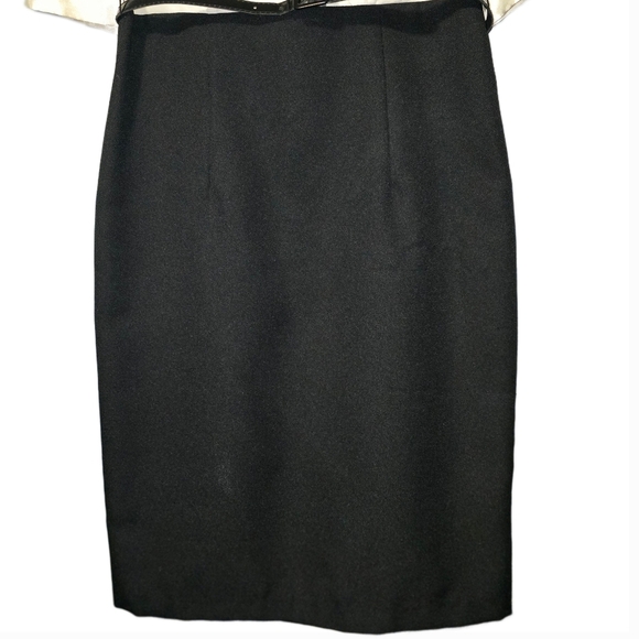 Scarlet Nite Black & White Cocktail Dress - Size 8 - Picture 3 of 8